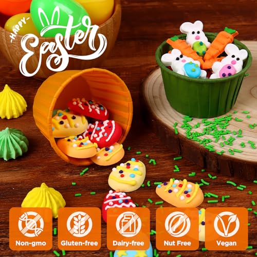 Edible Easter Cake Decorations for Cake Decorating (36 Count)