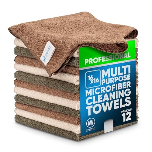 MW Pro Multi Surface Microfiber Towel (12 Count)