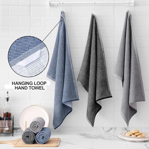 380 GSM Cotton Premium Kitchen Towels 6 Pack (6 Count)