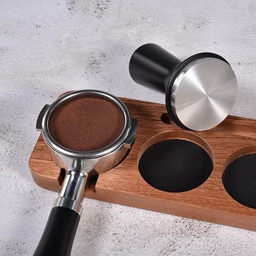 58.5mm Spring Loaded Espresso Hand Tamper Fits 58mm Standard Portafilter