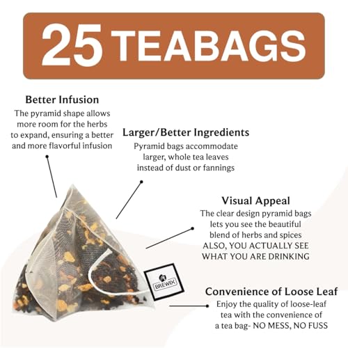 Masala Chai Tea Bags (25 Count)