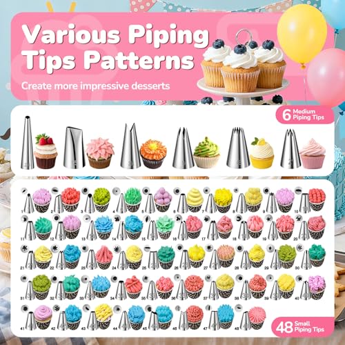 Cake Decorating Tools Supplies Kit (164 Count)