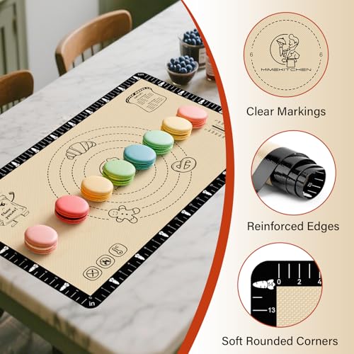 Silicone Baking Mat with Recipes