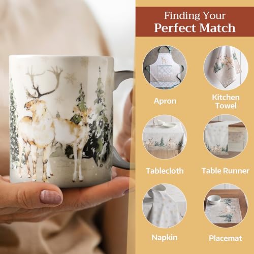 Coffee Mug with Handles Tea Cups