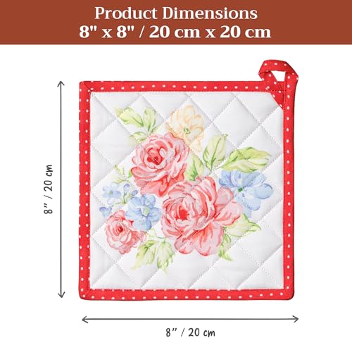 Pot Holders 100% Cotton Potholders (2 Count)