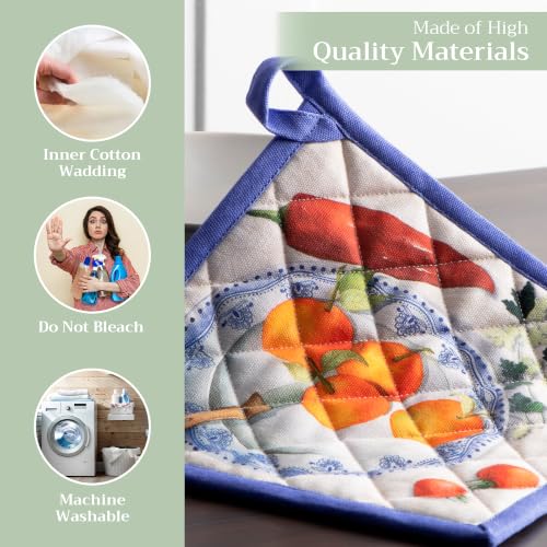 Pot Holders 100% Cotton Potholders (2 Count)