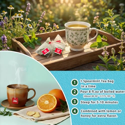 Spearmint Tea Bags (40 Count)