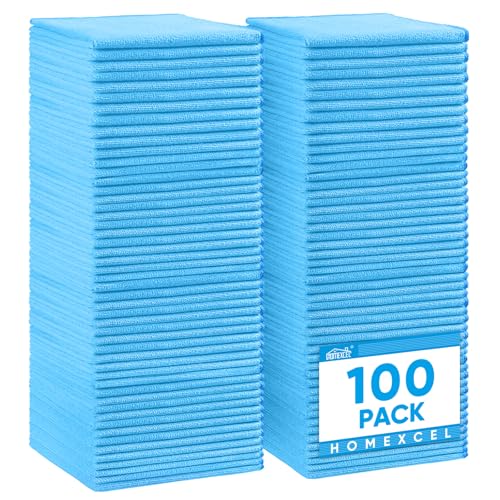 100PK Microfiber Cleaning Cloth (100 Count)