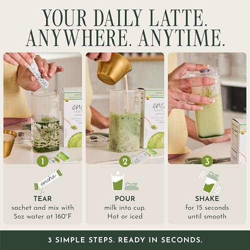 Matcha Single Serve Latte Grade Green Tea Powder