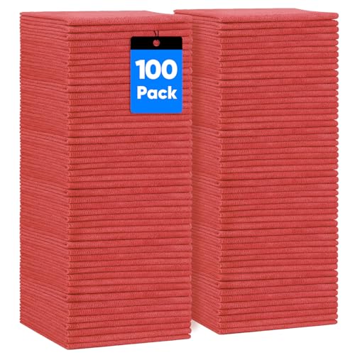 Microfiber Cleaning Cloth 100 PK (100 Count)