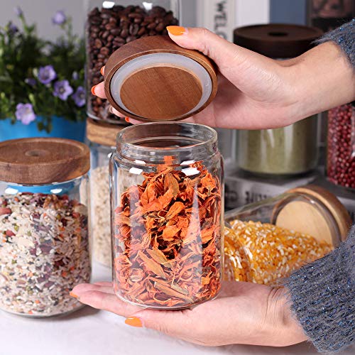 Stackable Kitchen Canisters Set of 8