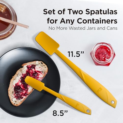 WaltzGrip Platinum Silicone Jar & Can Spatula Set (2 Count)