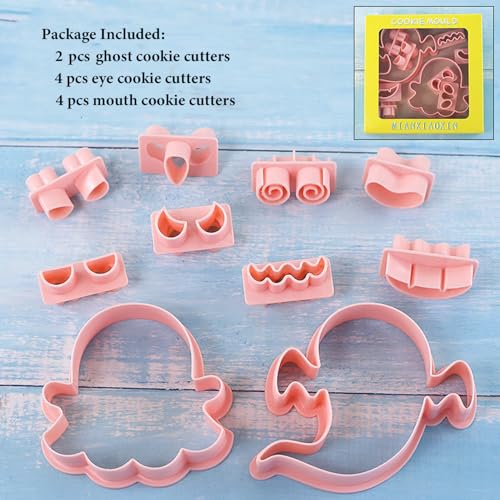 10Pcs Halloween Cookie Cutters (10 Count)