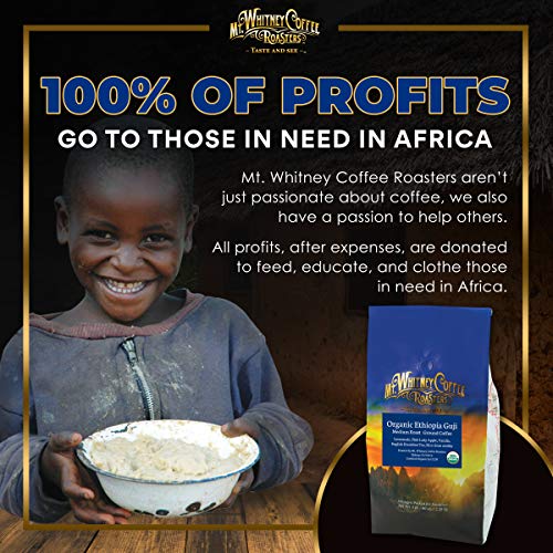Mt. Whitney Organic Ethiopia Guji Coffee (80 Ounce)