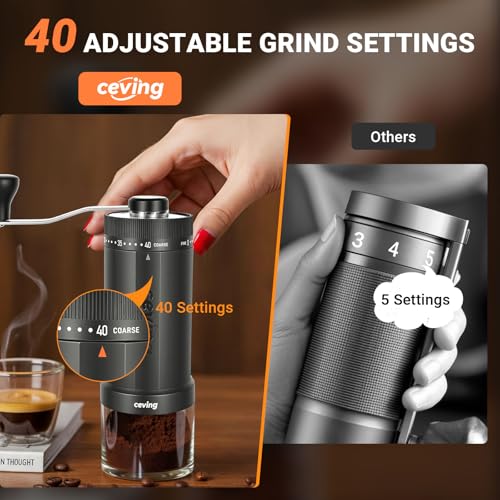 World's First 60g Large Capacity Manual Coffee Grinder