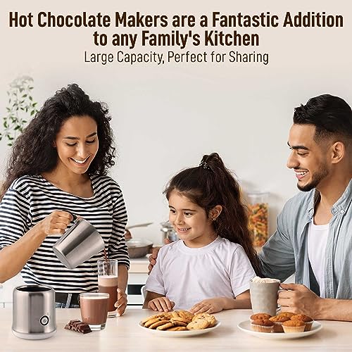 Zulay Electric Hot Chocolate Maker Machine