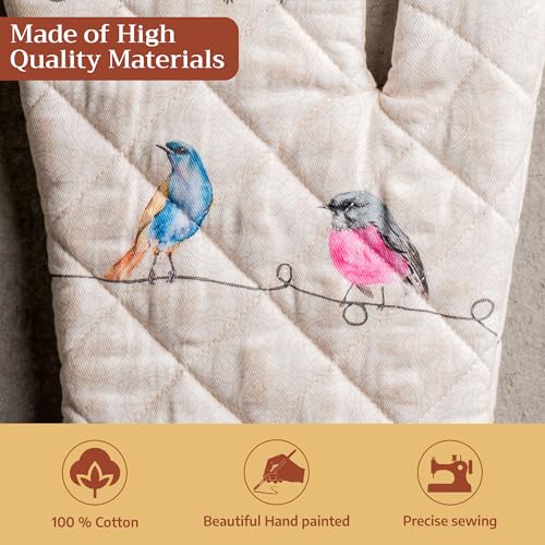 Maison d'Hermine Oven Gloves 100% Cotton Oven Mitt