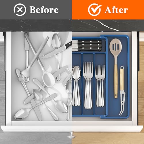 Expandable Silverware Drawer Organizer