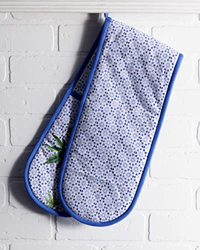 Double Oven Mitts 100% Cotton Double Oven Glove