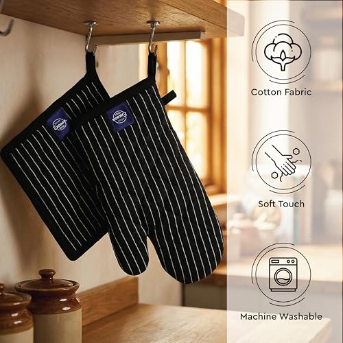 Oven Mitts and Pot Holders Set (2 Count)