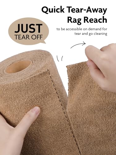 Microfiber Cleaning Cloth Rolls (150 Count)