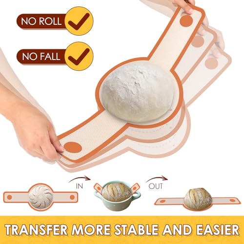 2 Pcs Silicone Bread Sling for Dutch Oven