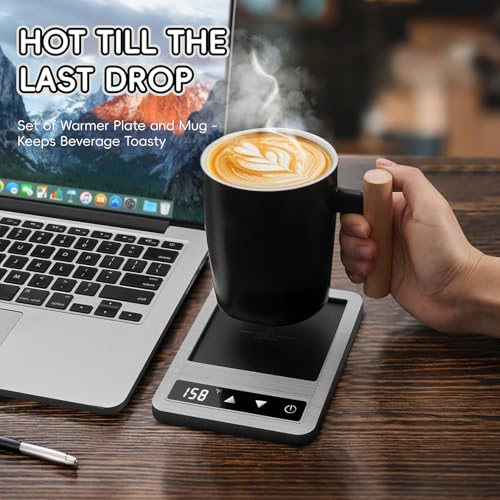 Coffee Mug Warmer & Mug Set 2025