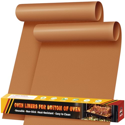 2 Pack Oven Liners for Bottom of Oven