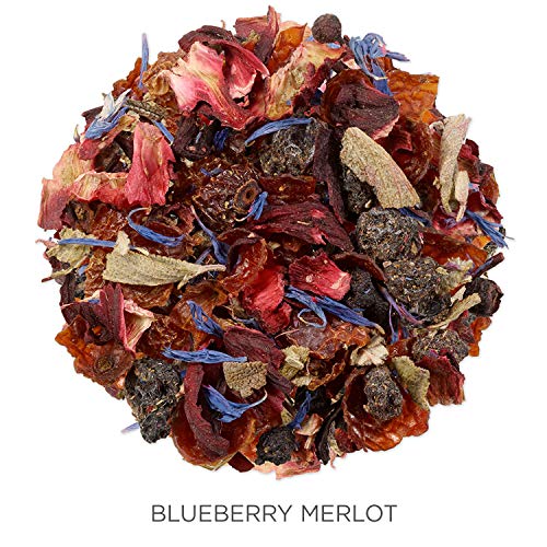 Blueberry Merlot Premium Organic Loose Leaf Caffeine (3.53 Ounce)
