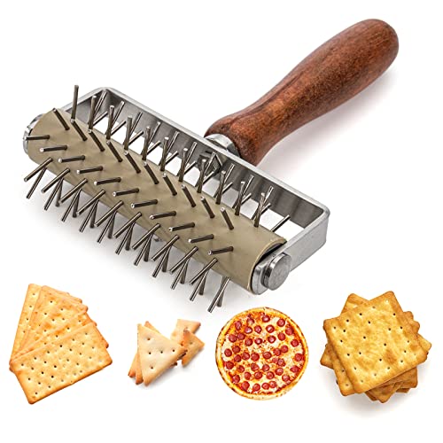 Set of 2 Pizza Dough Roller & Dough Docker (2 Count)
