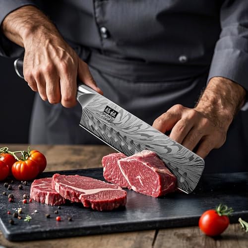 Nakiri Knife in Powder Steel