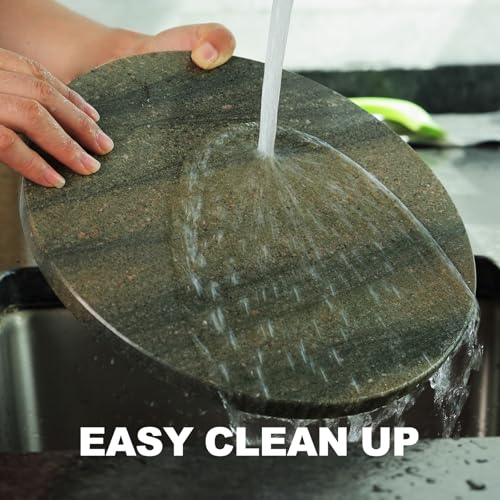 Brazilian Granite Round Cutting Board for Kitchen
