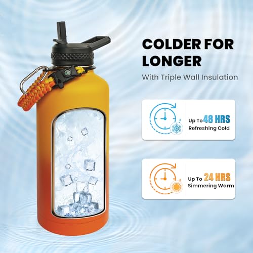 Insulated Water Bottle 87 oz