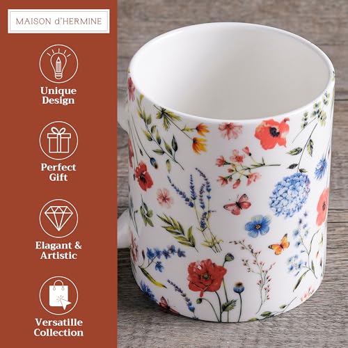Coffee Mug with Handles Tea Cups