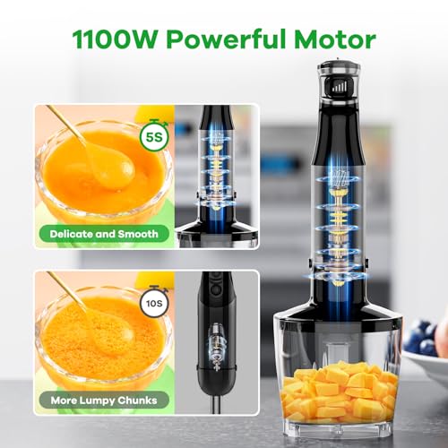 Immersion Blender Handheld Corded