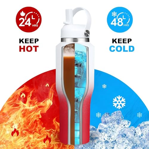 40oz Stainless Steel Water Bottle
