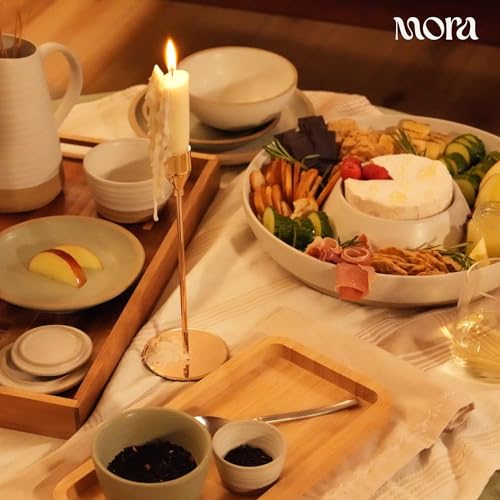 Ceramic Chips and Dip Serving Tray