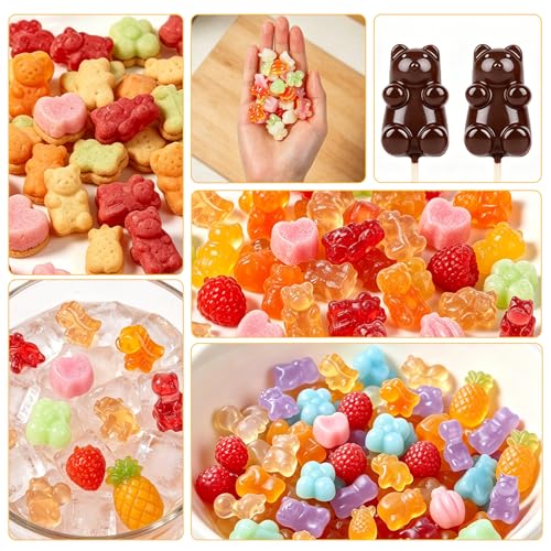 Gummy Candy Chocolate Molds (3 Count)