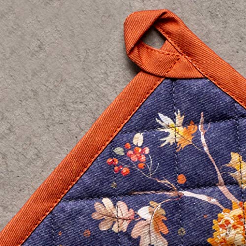 100% Cotton Oven Mitt & Pot Holder Set
