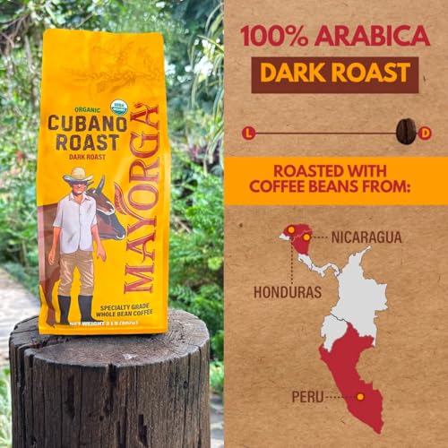 Organic Coffee 2lb Cafe Cubano Roast (32 Ounce)