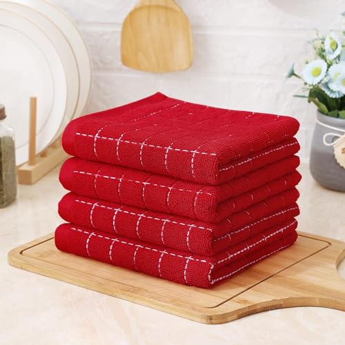 100% Cotton Terry Kitchen Towels (8 Count)
