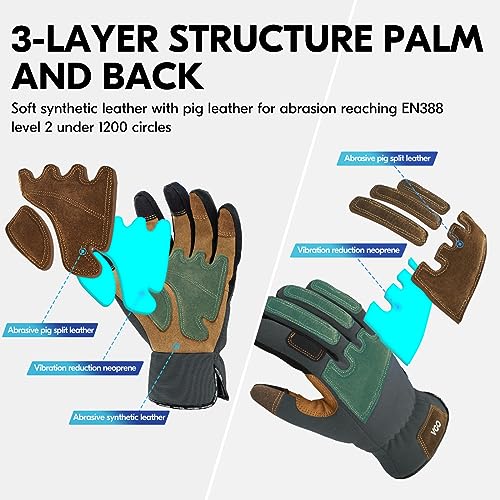 1 Pair Gardening Gloves Men