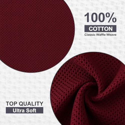 100% Cotton Waffle 6 (6 Count)