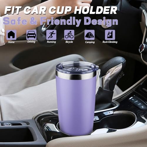 20 oz Tumbler with Lids and Straws