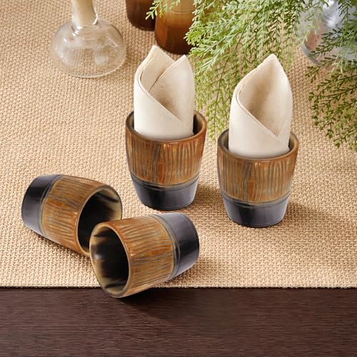 Viking Horn Shot Glasses Set of 8 (8 Count)
