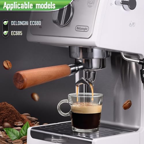 51mm 3 Ear Portafilter for DeLonghi EC680