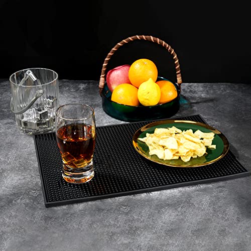 PVC Bar Service Mat for Cocktail Bartender 18x12 inches