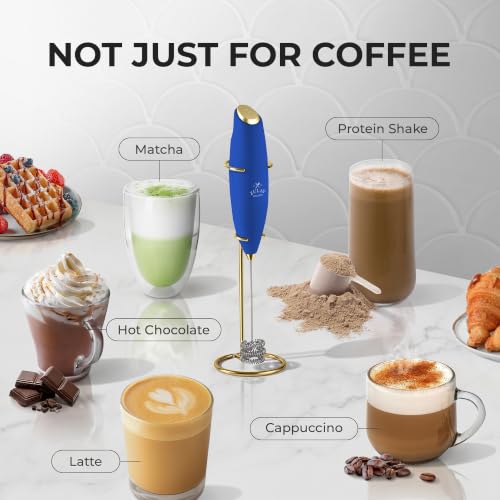 Powerful Milk Frother Wand With Duracell Batteries