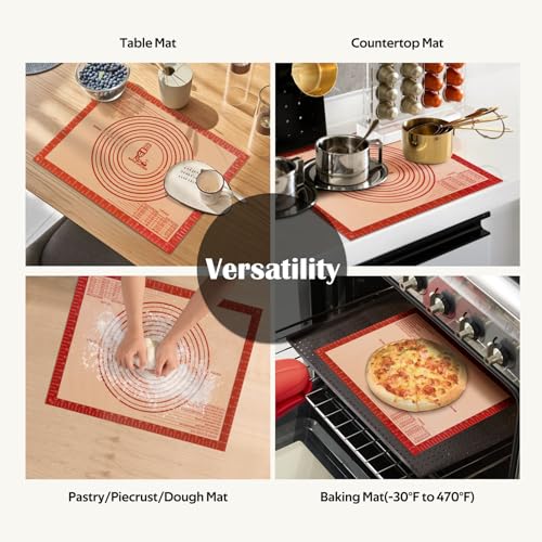 Extra Thick Silicone Pastry Mat Large