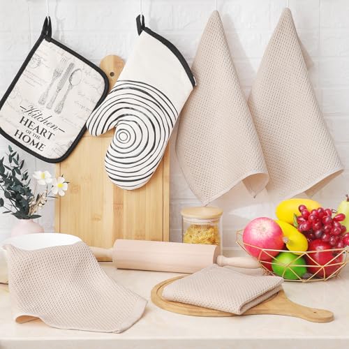 100% Cotton Waffle Weave Kitchen Dish Cloths 24 (24 Count)